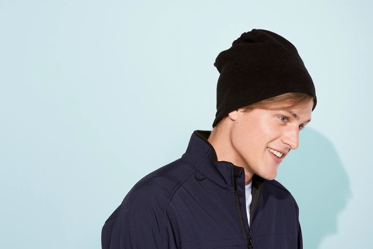 Шапка-шарф с утяжкой Blizzard, темно-синяя Шапка-шарф с утяжкой Blizzard, темно-синяя