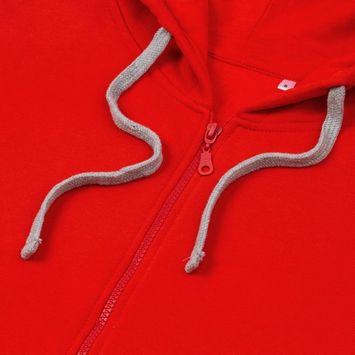 Толстовка на молнии с капюшоном Siverga Heavy, красная (алая) Толстовка на молнии с капюшоном Siverga Heavy, красная (алая)