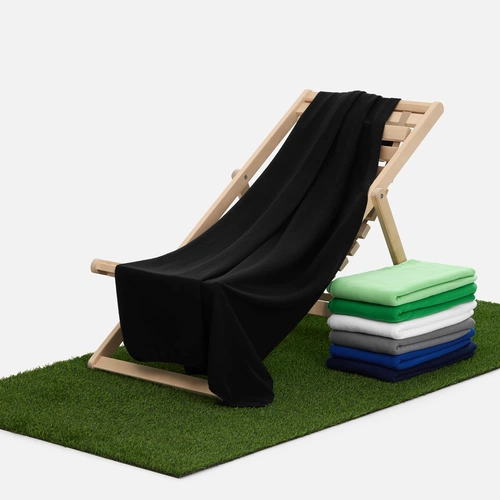 Флисовый плед Warm&Peace XL, черный Флисовый плед Warm&Peace XL, черный