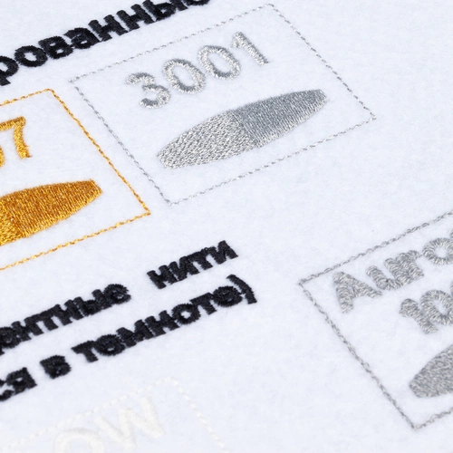 Раскладка цветов ниток для вышивки Раскладка цветов ниток для вышивки