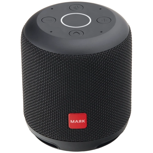 Умная колонка Smartmate с помощником «Алиса», черная Умная колонка Smartmate с помощником «Алиса», черная