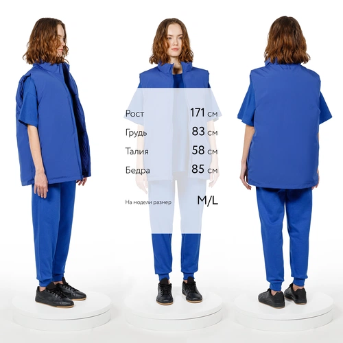 Жилет двусторонний V2, синий Жилет двусторонний V2, синий