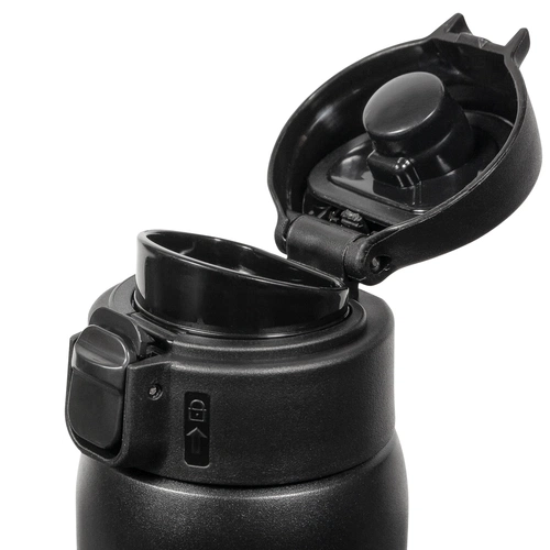 Термокружка Relaxika, ver.2, черная Термокружка Relaxika, ver.2, черная