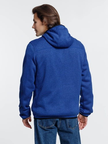 Куртка с капюшоном унисекс Gotland, синяя Куртка с капюшоном унисекс Gotland, синяя