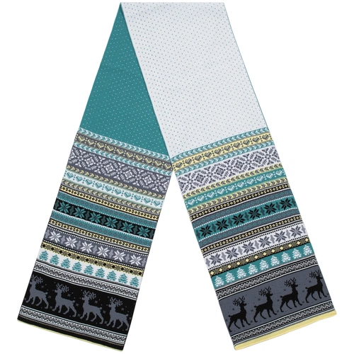 Шарф Mirakler, зеленый с желтым Шарф Mirakler, зеленый с желтым