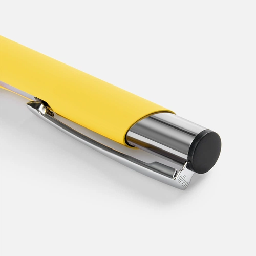 Ручка шариковая Keskus Soft Touch, желтая Ручка шариковая Keskus Soft Touch, желтая