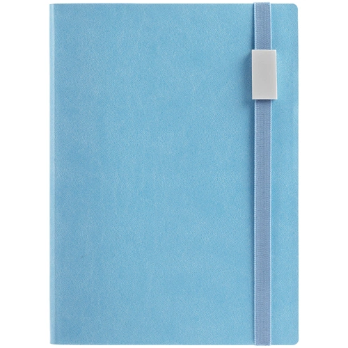 Ежедневник Vivian Metal, недатированный, голубой Ежедневник Vivian Metal, недатированный, голубой
