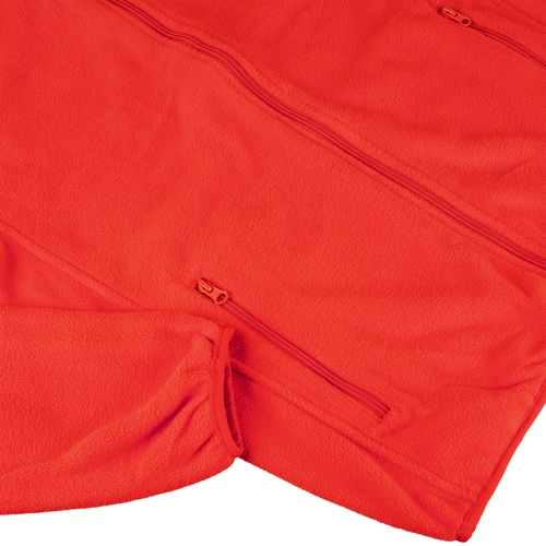 Куртка флисовая унисекс Nesse, красная Куртка флисовая унисекс Nesse, красная