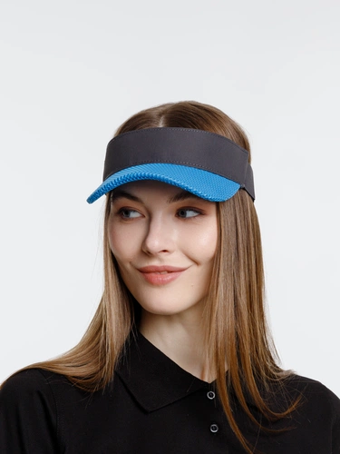 Козырек Grand Slam, темно-серый с синим Козырек Grand Slam, темно-серый с синим