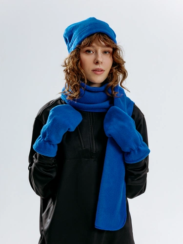 Шарф Fleecy, ярко-синий Шарф Fleecy, ярко-синий