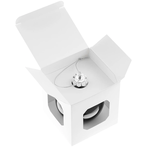 Елочный шар Finery Gloss, 8 см, глянцевый черный Елочный шар Finery Gloss, 8 см, глянцевый черный