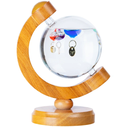 Термометр-шар «Галилео» в деревянном корпусе Термометр-шар «Галилео» в деревянном корпусе