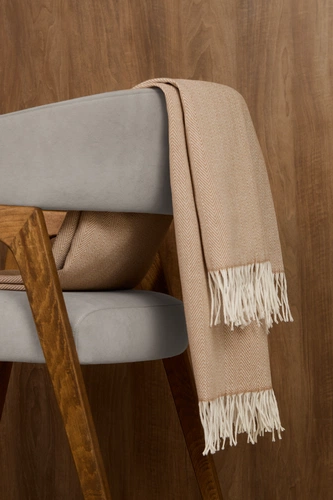 Плед «Гирвас», бежевый Плед «Гирвас», бежевый