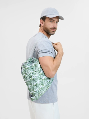 Рюкзак-мешок Bolsana с лямками из стропы с печатью на заказ Рюкзак-мешок Bolsana с лямками из стропы с печатью на заказ