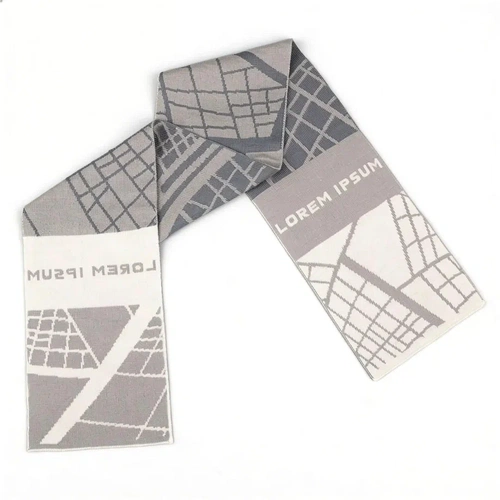 Шарф на заказ Tricksy Light, M, полушерсть Шарф на заказ Tricksy Light, M, полушерсть