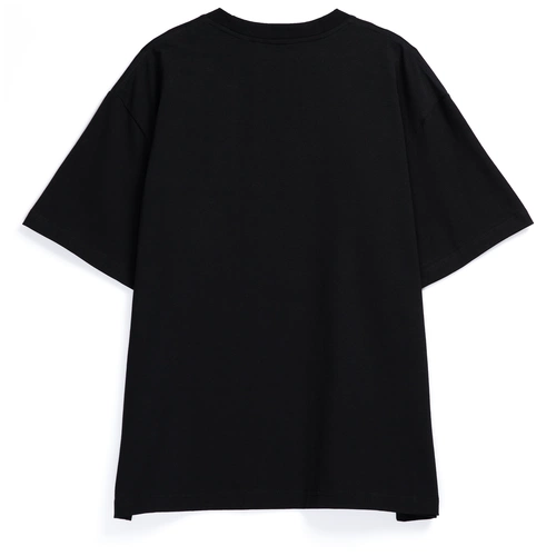 Футболка оверсайз Kangas, черная Футболка оверсайз Kangas, черная