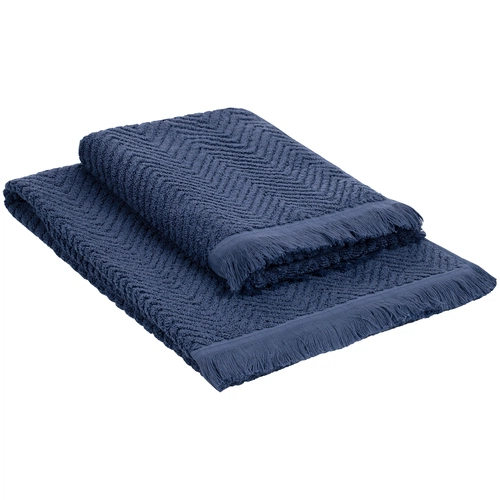 Полотенце Morena, среднее, синее Полотенце Morena, среднее, синее