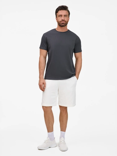 Футболка унисекс T-Bolka 200, темно-серая (графит) Футболка унисекс T-Bolka 200, темно-серая (графит)