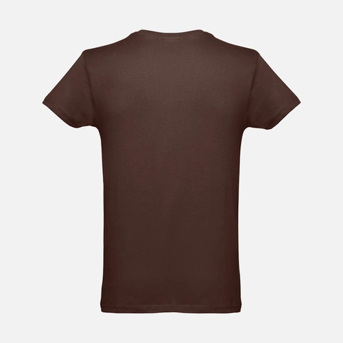 Футболка мужская Luanda, темно-коричневая Футболка мужская Luanda, темно-коричневая