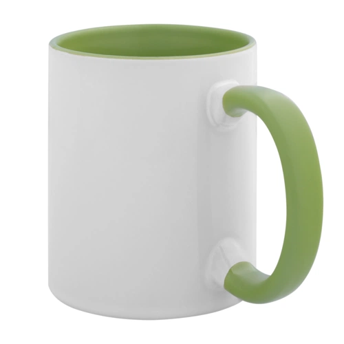 Кружка Promo Plus для сублимационной печати, зеленое яблоко Кружка Promo Plus для сублимационной печати, зеленое яблоко