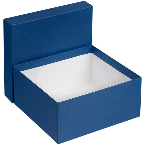 Коробка Satin, большая, синяя Коробка Satin, большая, синяя