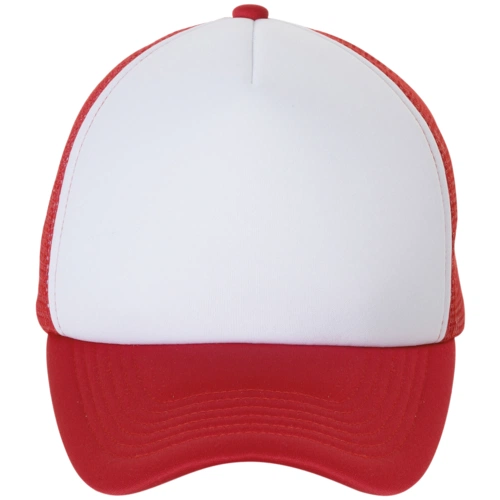 Бейсболка Bubble, красная с белым Бейсболка Bubble, красная с белым