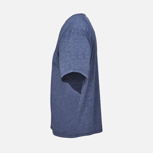 Футболка спортивная унисекс Storm, темно-синий меланж Футболка спортивная унисекс Storm, темно-синий меланж