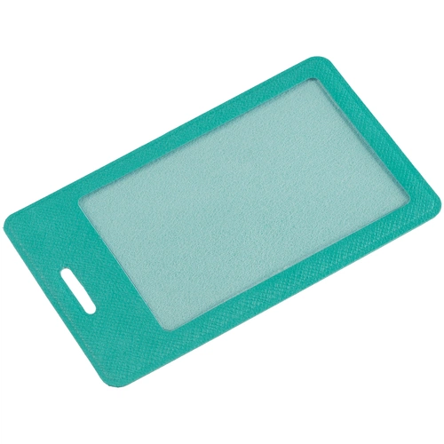 Чехол для пропуска Devon, бирюзовый Чехол для пропуска Devon, бирюзовый