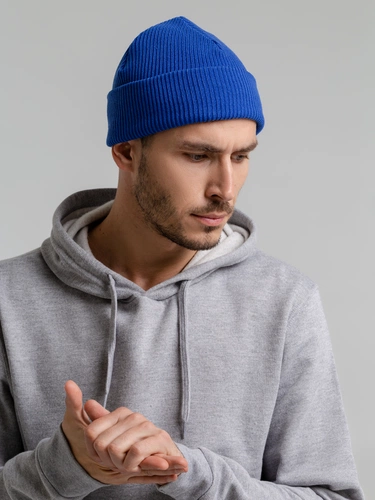 Шапка Life Explorer, ярко-синяя (василек) Шапка Life Explorer, ярко-синяя (василек)