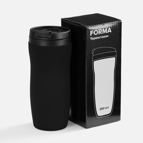 Термостакан Forma, черный Термостакан Forma, черный
