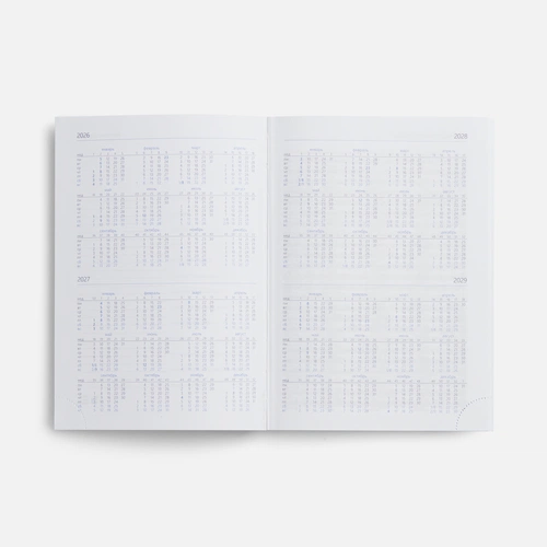 Ежедневник New Nebraska, датированный, синий Ежедневник New Nebraska, датированный, синий