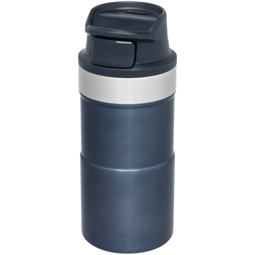 Термокружка Stanley Classic Trigger Action 250 One hand 2.0, синяя Термокружка Stanley Classic Trigger Action 250 One hand 2.0, синяя