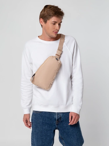 Поясная сумка coolStuff, бежевая Поясная сумка coolStuff, бежевая