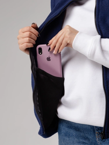 Жилет флисовый Manakin, темно-синий Жилет флисовый Manakin, темно-синий