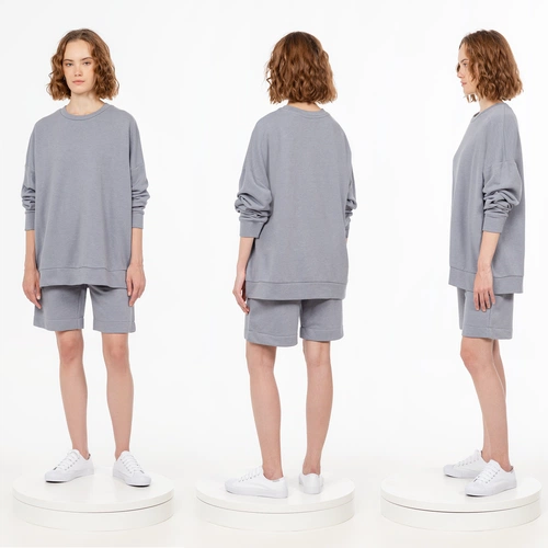 Свитшот унисекс S2, серый Свитшот унисекс S2, серый