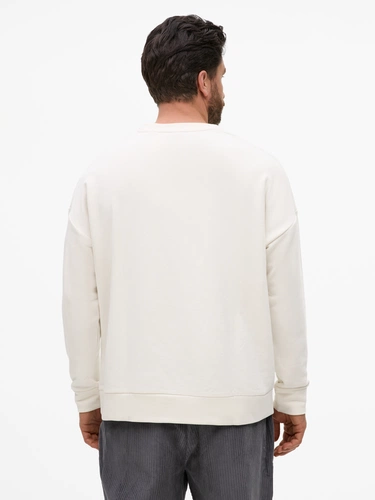 Свитшот унисекс S2, молочно-белый Свитшот унисекс S2, молочно-белый