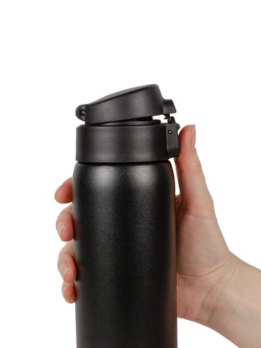 Термокружка Relaxika, ver.2, черная Термокружка Relaxika, ver.2, черная