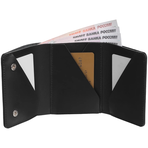 Портмоне inStream, черное Портмоне inStream, черное