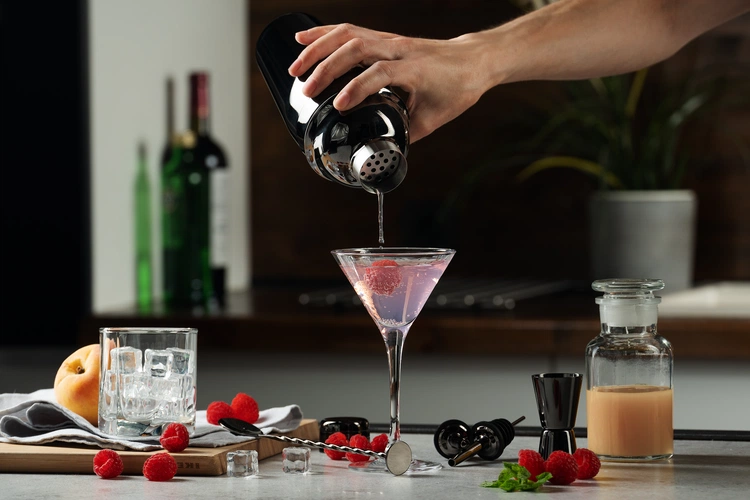 Набор для приготовления коктейлей Pourpour, черный Набор для приготовления коктейлей Pourpour, черный