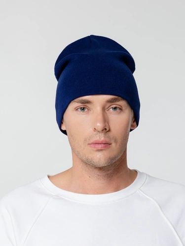 Шапка Tube Top, темно-синяя (сапфир) Шапка Tube Top, темно-синяя (сапфир)