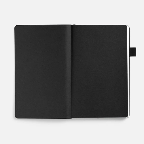 Ежедневник White Shall, недатированный, бело-черный Ежедневник White Shall, недатированный, бело-черный