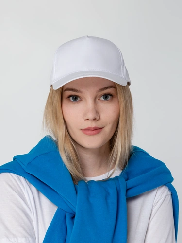 Бейсболка Promo, белая Бейсболка Promo, белая