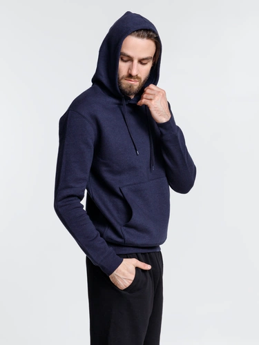 Худи унисекс Phoenix, темно-синее Худи унисекс Phoenix, темно-синее