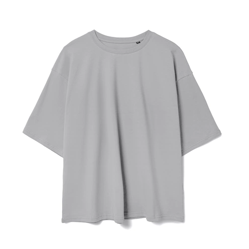 Футболка унисекс оверсайз Street Vibes, серая Футболка унисекс оверсайз Street Vibes, серая