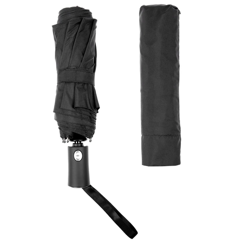 Зонт складной Easy Close, черный Зонт складной Easy Close, черный