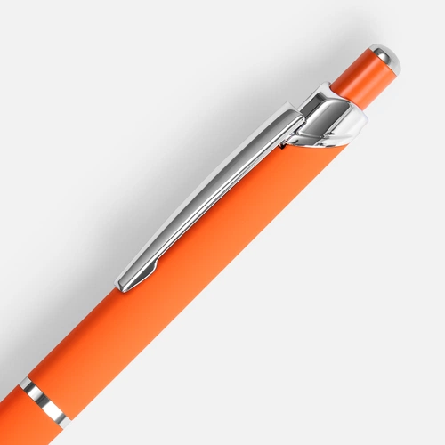 Ручка шариковая Chromos Soft Touch, оранжевая Ручка шариковая Chromos Soft Touch, оранжевая