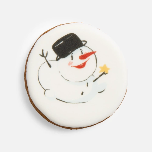 Печенье имбирное «Снеговик» Печенье имбирное «Снеговик»