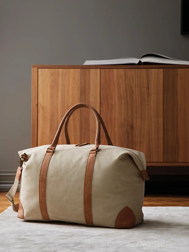 Дорожная сумка Bosler, бежевая Дорожная сумка Bosler, бежевая