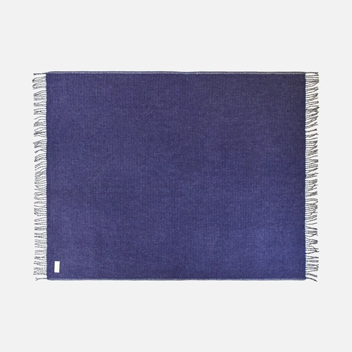 Плед Devika, синий с серым Плед Devika, синий с серым