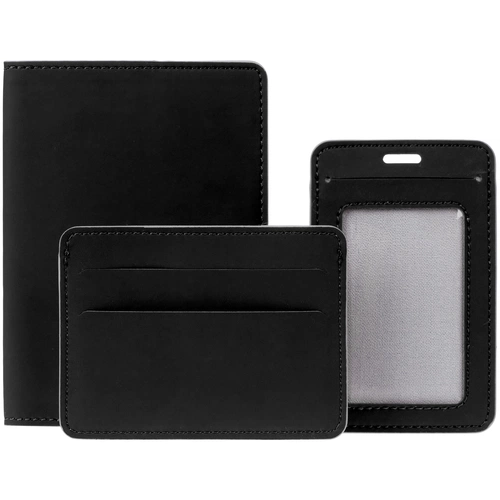 Обложка для паспорта Shall Simple, черный Обложка для паспорта Shall Simple, черный